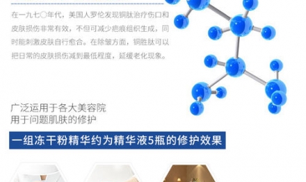 什么是藍銅勝肽？藍銅勝肽有什么作用？